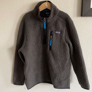 Unisex Kids Patagonia fleece pull over